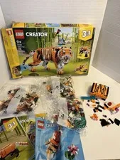 LEGO CREATOR: Majestic Tiger (31129) 3 Bags Unopened Open Box