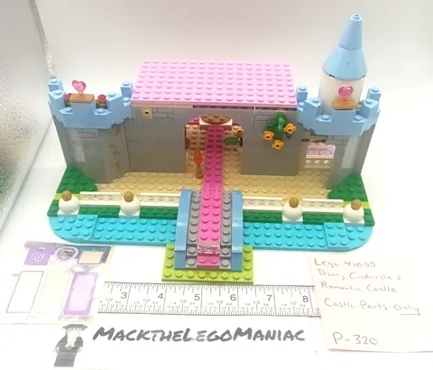 Lego Disney 41055 Cinderella’s Romantic Castle Incomplete Castle Parts Only