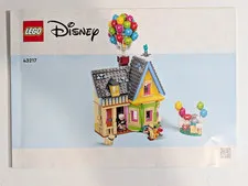 LEGO 43217 * DISNEY UP HOUSE * INSTRUCTION MANUAL ONLY