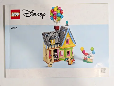 LEGO 43217 * DISNEY UP HOUSE * INSTRUCTION MANUAL ONLY