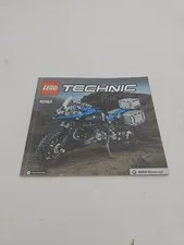 RARE Lego Technic 42063 BMW R 1200 GS Adventure Hover Ride Instruction Manual