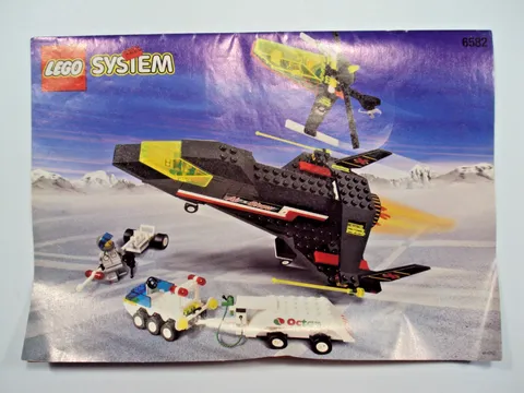 LEGO Extreme Team (6582) Daredevil Flight Squad + Manual. No Box , Free S/H