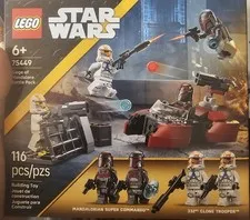 LEGO Star Wars Siege of Mandalore Battle Pack (75449 NIB Exclusive Mini Figures