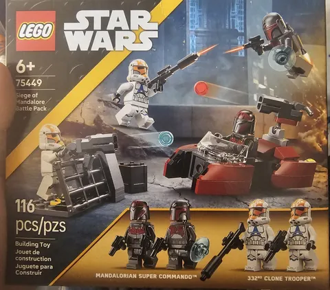 LEGO Star Wars Siege of Mandalore Battle Pack (75449 NIB Exclusive Mini Figures