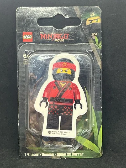 2017 Lego Ninjago Kai Red Ninja Eraser New A4
