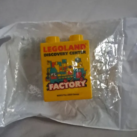 2013 LEGO Printed Yellow Brick LEGOLAND Discovery Center Factory Polybag 1pc