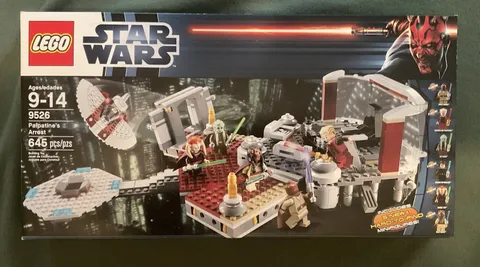 LEGO Star Wars: Palpatine's Arrest (9526) NEW SEALED IN BOX NEVER OPENED RETIRED