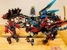 LEGO NINJAGO The Hands Of Time Dragon's Forge 70627 In 2017 Used Retired Comp