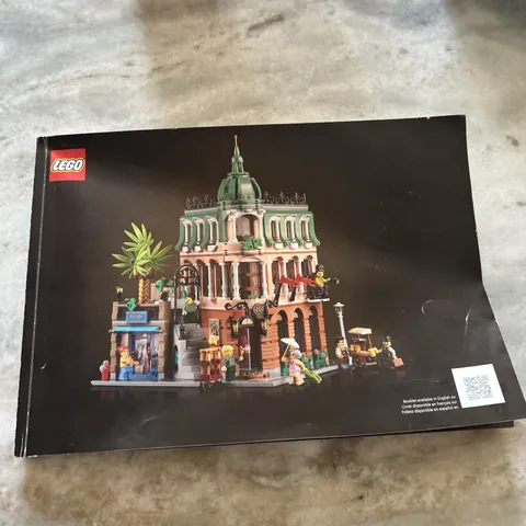 LEGO 10297 Creator Expert Modular Boutique Hotel Instruction Manual Booklet ONLY