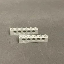 Lego 3894 Light Gray Replacement Parts Pieces Lot of 2