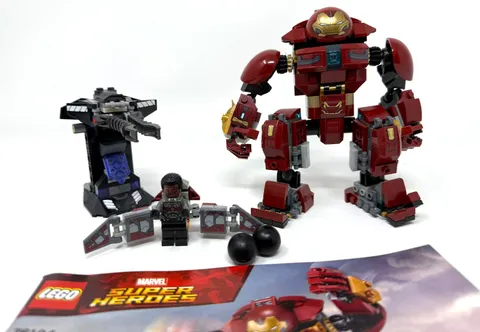 LEGO Marvel Super Heroes: Hulkbuster Smash-Up Set (76104) Incomplete