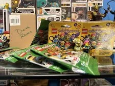 LEGO lot 6 minifigure series 21 25 Gamer Girl Triceratops costume Ladybug Cabare
