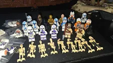 LEGO Star Wars minifigure lot 9 187th Clone Troopers, fives, captain rex
