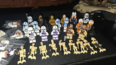 LEGO Star Wars minifigure lot 9 187th Clone Troopers, fives, captain rex