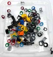 LEGO bulk lot of 100 minifig Neck brackets Armor Air tanks life vests