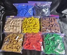 LEGO 1x4 Bricks Bulk Lot 0.5 lb 125+ Pcs Part 3010 Pick Color, New