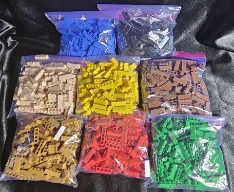 LEGO 1x4 Bricks Bulk Lot 0.5 lb 125+ Pcs Part 3010 Pick Color, New