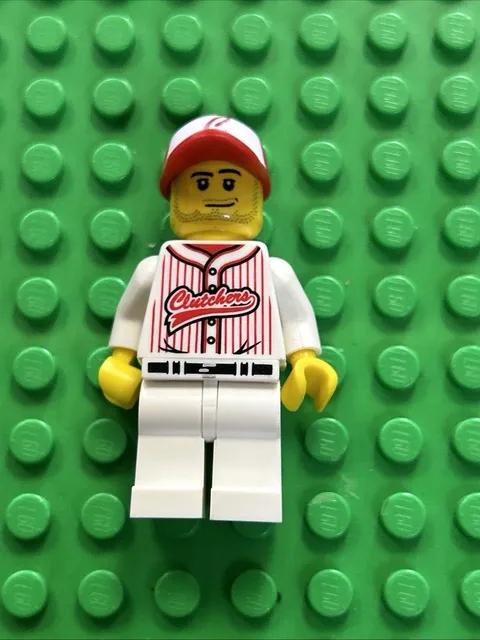LEGO Baseball Player Minifigure - Collectible
