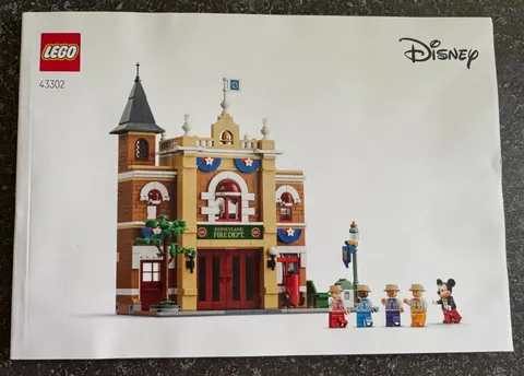 43302 LEGO INSTRUCTION BOOK ONLY Disney Main Street USA Fire Department