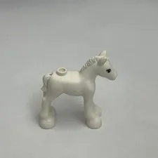 Lego 11241 Pony Foal Horse White Replacement Part Piece