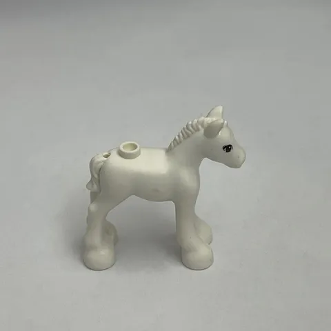 Lego 11241 Pony Foal Horse White Replacement Part Piece