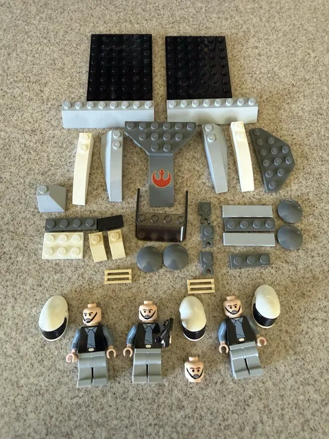 LEGO Star Wars Minifigure Rebel Fleet Trooper 7668 Scout Trooper sw0187 Incomp