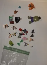 LEGO USED MINIFIGURE Parts,  Mixed Lot - Torsos Legs, Heads