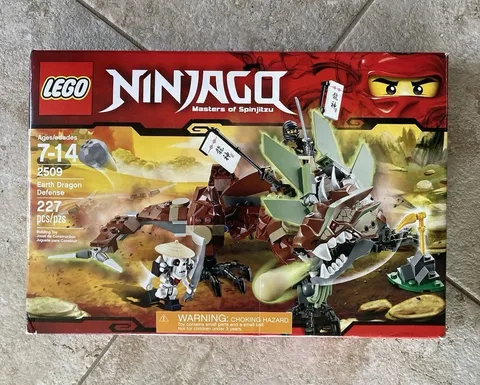 LEGO NINJAGO: Earth Dragon Defense (2509) Complete -Read Description
