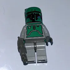 LEGO Star Wars Boba Fett minifigure with gun