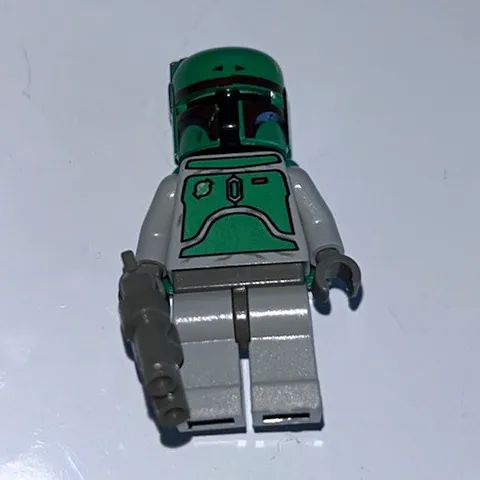 LEGO Star Wars Boba Fett minifigure with gun