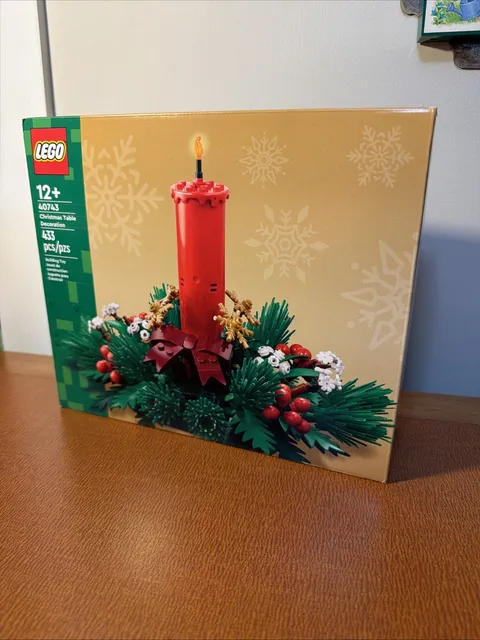 Lego 40743 Christmas Table Decoration New Sealed Unopened