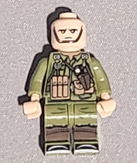 LEGO Colonel Hardy Minifigure Man of Steel Superman Super Heroes 76003 Used