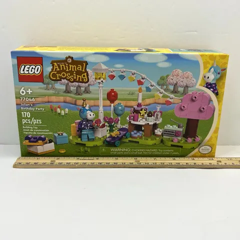 Lego Animal Crossing Julian's Birthday Party Building Set 77046 NEW sealed