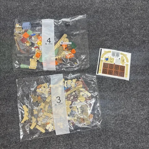 LEGO Harry Potter: Hogwarts Room of Requirement (76413) Bag 3 & 4 Sealed Only