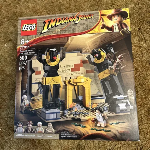 Lego Disney Indiana Jones Escape From the Lost Tomb - Manuel & Box ONLY 77013