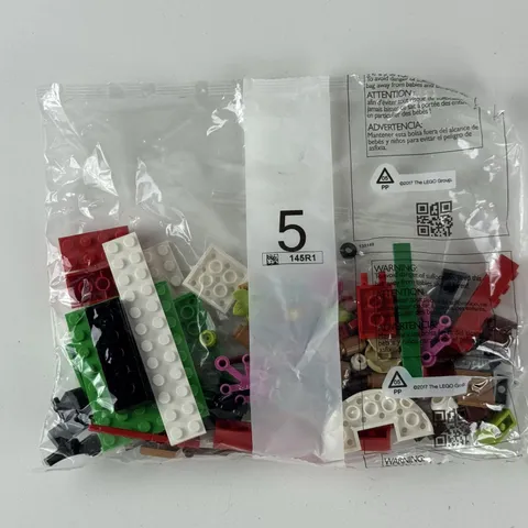 Retired LEGO Parts Bag 5 Assorted Bricks Pieces 2017 Replacement Sealed