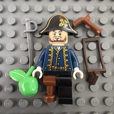 LEGO® Hector Barbossa Minifigure Pirates of the Caribbean 4192 poc028