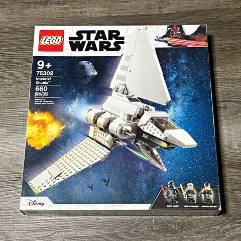 RETIRED LEGO Star Wars 75302 Imperial Shuttle Vader Luke 660pcs