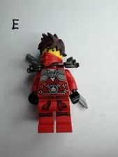 Lego Ninjago Kai Stone Armor Minifigure RARE EUC 5004077 Correct Head!