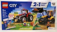2023 LEGO CITY 66772 Big Wheel Gift Set 330 Piece Set 2-in-1 Combo Pack Sealed