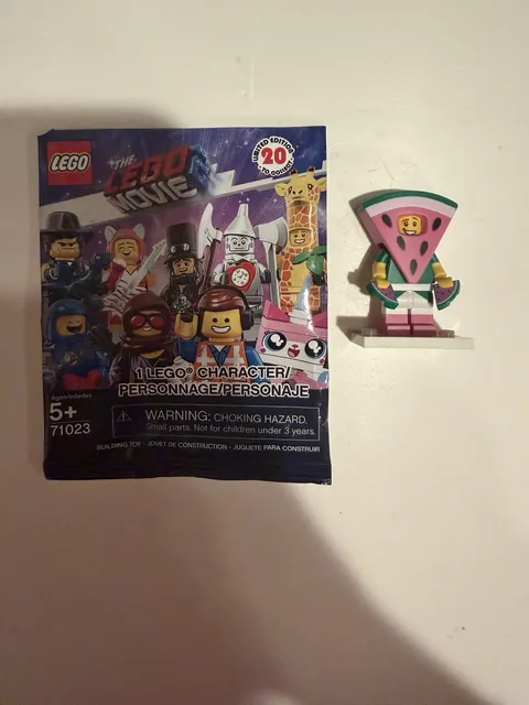 Lego Minifigure Lego Movie 2 Watermelon Dude Complete (71023)