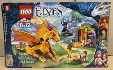 LEGO Elves 41175 Fire Dragon's Lava Cave Cardboard Box NO LEGO