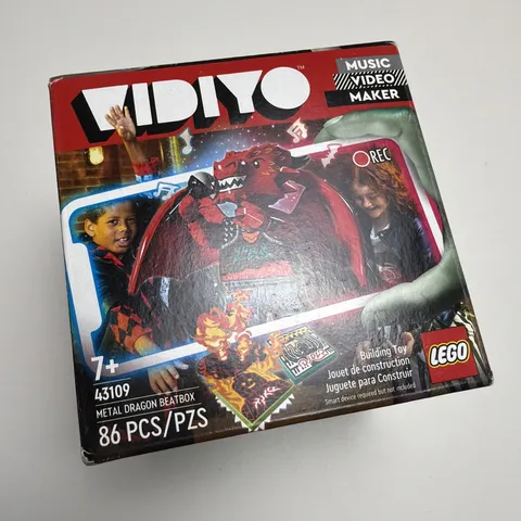 LEGO - VIDIYO - 43109 - METAL DRAGON BEATBOX - NEW IN SEALED BOX 