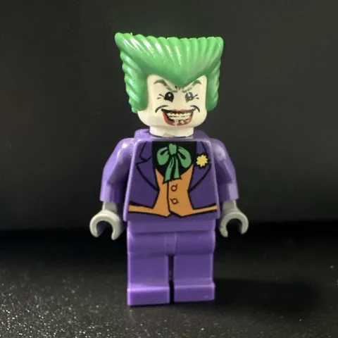 LEGO The Joker  2006 Batman I bat005 Rare Orange Vest AS-IS