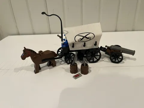 LEGO Western Covered Wagon 6716 100% Complete with Instructions