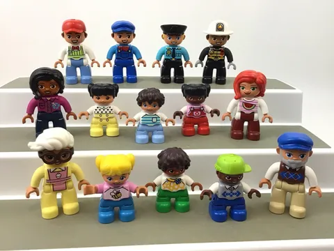 Lego Duplo Education 45030 People Partial Figures Set