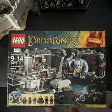 LEGO The Lord of the Rings Mines of Moria Set 9473 no mini figures. 98%