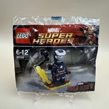 LEGO Marvel: Gun Mounting System Polybag (30168) New Sealed Iron Patriot Minifig