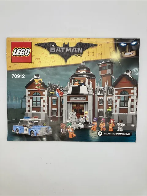 Lego 70912 The Batman Movie Instruction Manual Only