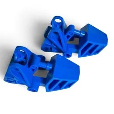 LEGO Bionicle 32475 Blue Toa Feet Foot Ball Joint Socket Lot of 2 Replacement